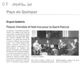 Ouest France 17 mars 2007