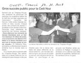 Ouest France 19 novembre 2007